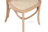 Picture of  [FLOOR MODEL CLEARANCE] SYDNEE Solid Beech Rattan Back and Seat Dining Chair (Natural)