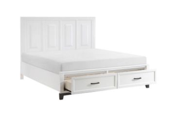 Picture of  [FLOOR MODEL CLEARANCE] CLOUDLAND Bed Frame with Storage in Queen Size
