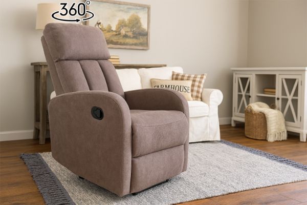 Picture of  [FLOOR MODEL CLEARANCE]  JENSEN Manual 360° Swivel Rocking Lounge Chair