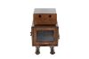 Picture of M-O 360° Swivel Head Solid Wood Bedside Table with 3 Colours LED Lighting 