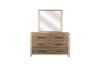 Picture of  [FLOOR MODEL CLEARANCE]  MERMAID 6-Drawer Dresser with Mirror 