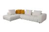 Picture of [FLOOR MODEL CLEARANCE] PADUA Chaise Facing Left Fabric Sectional Sofa (Cream)