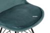 Picture of  [FLOOR MODEL CLEARANCE] GAZEL Velvet Dining Chair - Grey