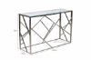 Picture of  [FLOOR MODEL CLEARANCE]  LELLA Rectangle Clear Glass Hall Table 