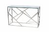 Picture of  [FLOOR MODEL CLEARANCE]  LELLA Rectangle Clear Glass Hall Table 