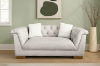 Picture of  [FLOOR MODEL CLEARANCE]MALMO 2 Seater Velvet Sofa with Pillows (Beige)
