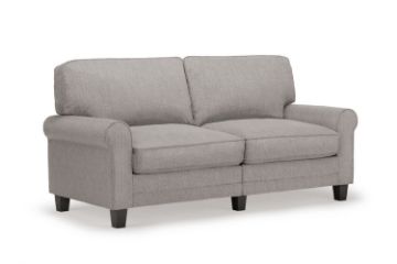Picture of  [FLOOR MODEL CLEARANCE] ORIANA 3 Seater Fabric Sofa (Light Grey) 