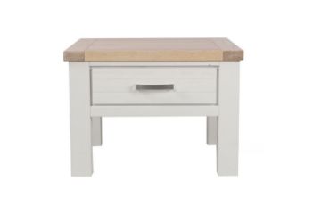 Picture of  [FLOOR MODEL CLEARANCE]  SICILY 1-Drawer Solid Wood with Ash Top Side Table