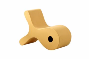 Picture of  [FLOOR MODEL CLEARANCE]  FISHBONE MultiFunction Chair/Side Table (Yellow)