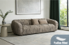 Picture of MOCHA 4 Seater Feather Filled Farbic Sofa