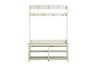 Picture of ELLIS Hall Tree with Shoe Bench, Coat Rack & Shelves (125x40x175)