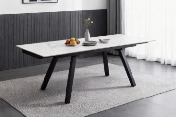 Picture of DALTON 1.6M-2.2M/1.8M-2.4M Extension Sintered Stone Top Dining Table