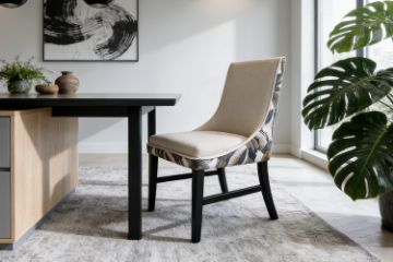 Picture of LANCEY High Back Dining Chair (Beige)