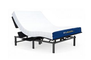 Picture of MOTIONFLEXI Electric Adjustable Bed Base with Memory Foam Mattress Set - Queen Size