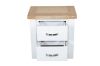 Picture of BRAMPTON 2-Drawer Solid Wood Bedside Table