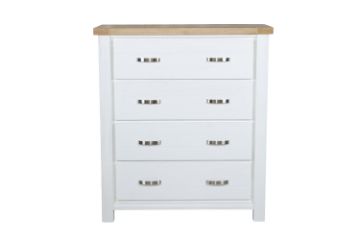 Picture of BRAMPTON 4-Drawer Solid Wood Tallboy