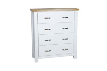 Picture of BRAMPTON 4-Drawer Solid Wood Tallboy