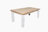 Picture of BRAMPTON 180/210 7PC/9PC Solid Wood Dining Set with Vegan Leather Chairs