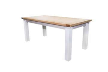Picture of BRAMPTON 180/210 Solid Wood Dining Table 