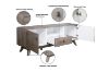 Picture of DEVIN 148 TV Unit (Grey Oak)