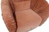 Picture of MOCHA 360° Swivel Goose Feather-Filled Fabric Armchair