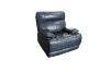 Picture of SOMIA Top-Grain Leather Manual Reclining Sofa Range (Dark Blue)