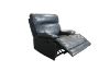 Picture of SOMIA Top-Grain Leather Manual Reclining Sofa Range (Dark Blue) - 1 Seat Recliner Chair (1R)