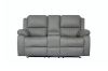 Picture of MARVIN Air Leather Manual Reclining Sofa Range (Grey) - 3RRC+2RRC Sofa Set