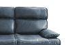 Picture of SOMIA Top-Grain Leather Manual Reclining Sofa Range (Dark Blue) - 3RR + 2RR + 1R Sofa Set