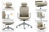 Picture of SULLIVAN Ergonomic Office Chair (Yellow-Greyish White)
