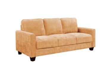 Picture of ANTONIA Fabric Sofa Range (Yellow) - 3 Seater