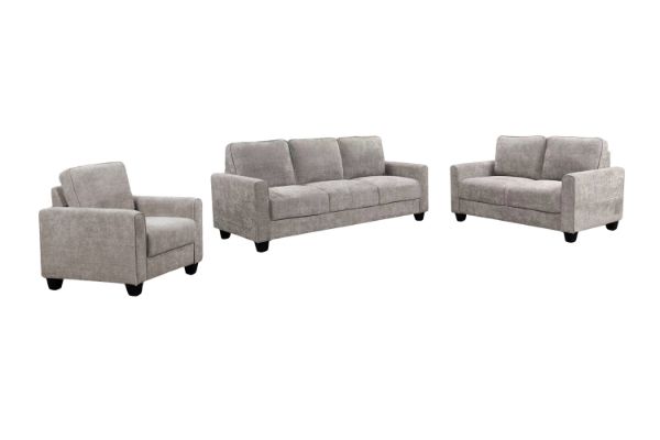 Picture of ANTONIA 3/2/1 Seater Fabric Sofa Range (Grey) 