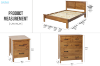 Picture of BAYARD Solid Pine Wood Bedroom Combo Set - 4PC King Single
