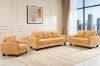 Picture of ANTONIA Fabric Sofa Range (Yellow) - 3+2+1 Sofa Set