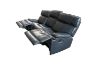 Picture of SOMIA Top-Grain Leather Manual Reclining Sofa Range (Dark Blue) - 3RR + 2RR + 1R Sofa Set