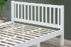 Picture of FORESTER Solid Wood Bed Frame (White) - Queen Size