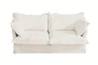 Picture of CAVINAS 3/2/1 Seater Fabric Sofa Range (Ivory) - 2 Seater