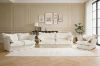 Picture of CAVINAS 3/2/1 Seater Fabric Sofa Range (Ivory) - 3 Seater