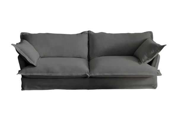 Picture of CAVINAS 3/2/1 Seater Fabric Sofa Range (Dark Grey) - 3 Seater