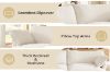 Picture of CAVINAS 3.5/2.5/1.5 Seater Fabric Sofa Range (Ivory) - 1.5 Seater