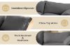 Picture of CAVINAS  3.5 Seater Fabric Sofa (Dark Grey)