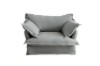 Picture of CAVINAS 1.5 Seater Fabric Sofa with Removable and Washable Covers (Grey)