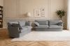 Picture of CAVINAS 3/2/1 Seater Fabric Sofa Range (Grey) - 3+2 Sofa Set