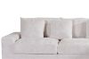 Picture of WINSTON Premium Fabric Modular Sectional Sofa with Ottoman (Beige) -  Chaise Facing Right with Ottoman (4PC Set)