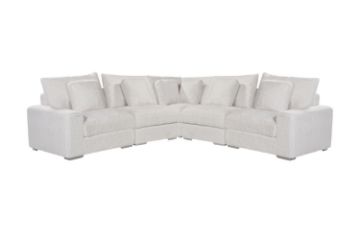 Picture of WINSTON Premium Fabric Modular Sofa (Beige) - 5PC Big Corner Set