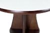 Picture of AURELIO D130 Microcrystalline Stone Top Round Dining Table With Lazy Susan