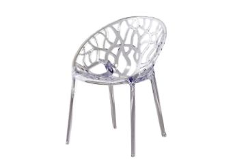 Picture of FLORA Stackable Transparent Chair
