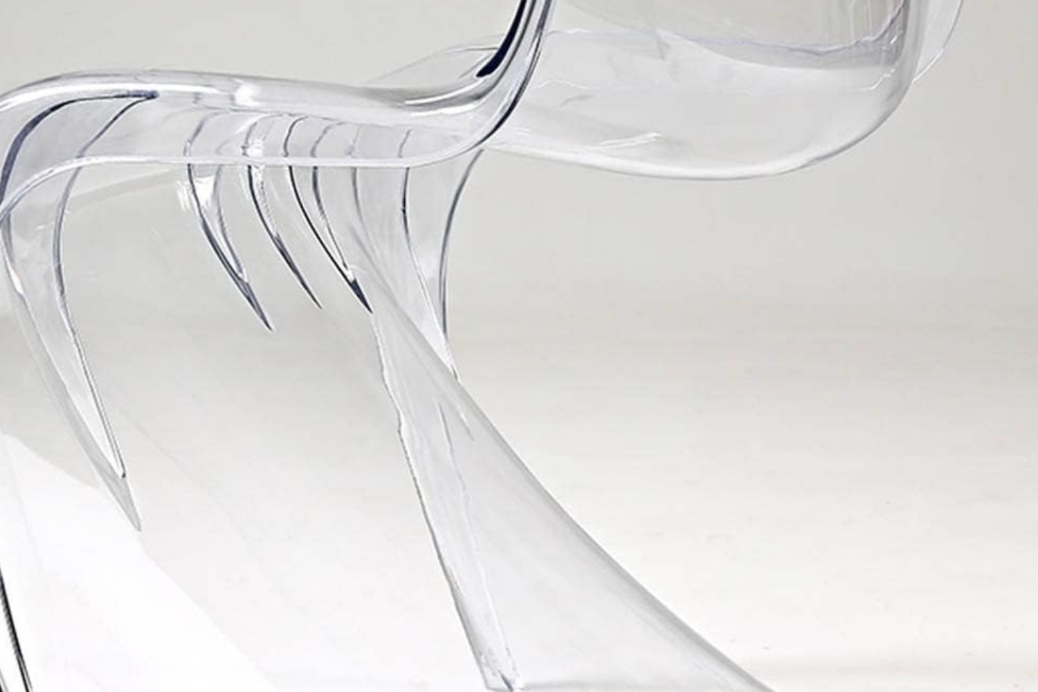 FLORA Stackable Transparent Panton Chair