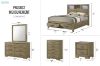 Picture of KENORA Bedroom Combo Set in Queen Size - 6PC