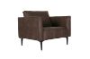 Picture of (FLOOR MODEL CLEARANCE) BARTLET 1 Seater Chocolate Air Leather Sofa